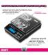 HUDY PROFFESIONAL DIGITAL POCKET SCALE 3000g/0.1g - HUDY - 107866