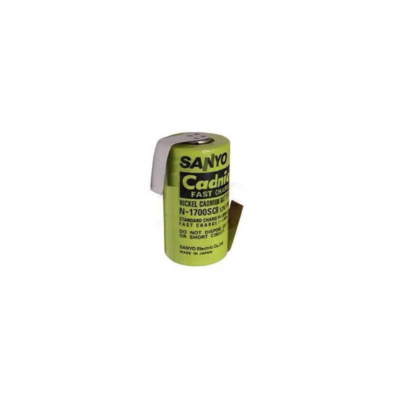 Battery Sanyo Ni-Cd 1.2V 1700mah Battery Sanyo Ni-Cd 1.2V 1700mah