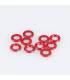 4x7x1mm RED 3-Piece Hub Height Shim - MYH0050