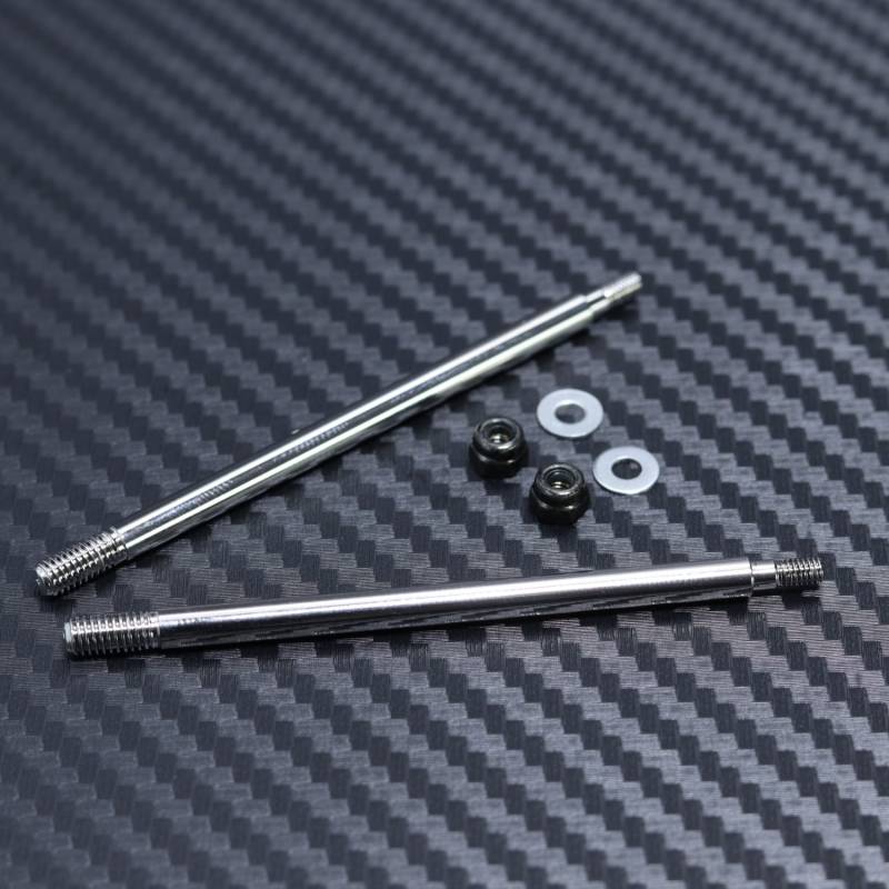 Rear 64.50mm (Stock) Shock Shaft 2pcs for Mayako MX8 (-21) Rear 64.50mm (Stock) Shock Shaft 2pcs for Mayako MX8 (-21)