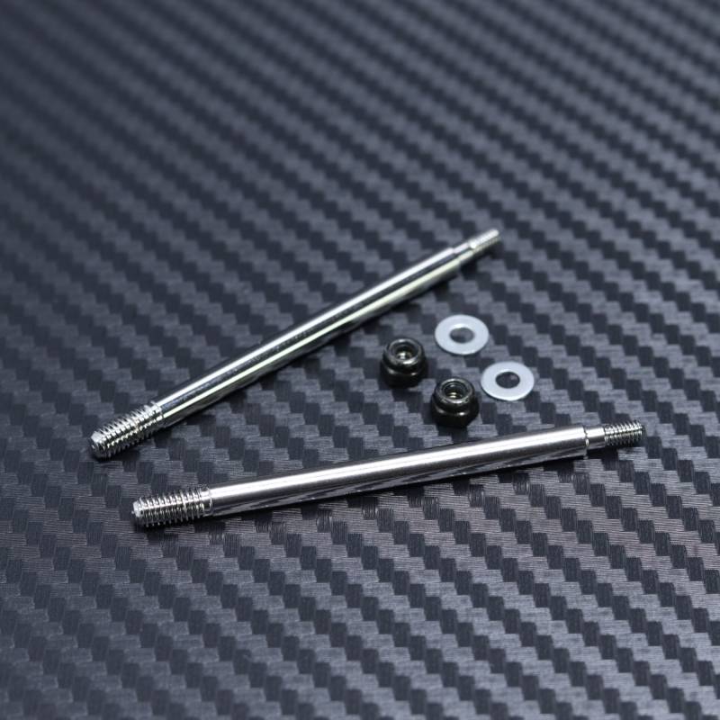 Front 54.50mm (Stock) Shock Shaft 2pcs for Mayako MX8 (-21) Front 54.50mm (Stock) Shock Shaft 2pcs for Mayako MX8 (-21)