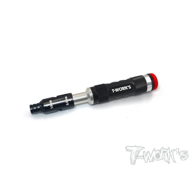 DESTORNILLADOR T-WORKS DOBLE USO 5.5MM/7MM - TW-TT-069