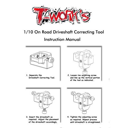 1/10 on road Driveshaft Correcting Tool 