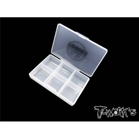 6 Case Hardware Storage Boxes ( 8.2 x 6x 1.8cm ) 2pcs.
