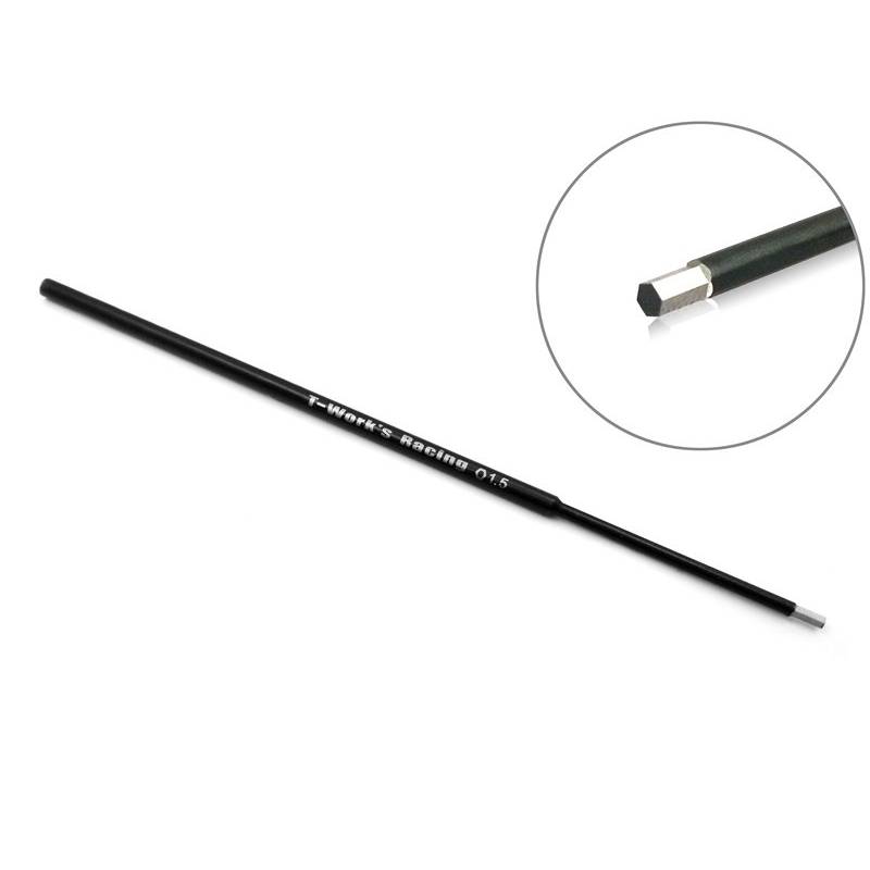 HSS Hex Wrench Replacement Tip 1.5 x 120mm HSS Hex Wrench Replacement Tip 1.5 x 120mm