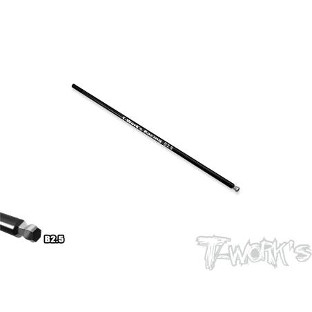 HSS Hex Ball Wrench Replacement Tip 2.5 x 120mm - TW-TT-026-B2.5