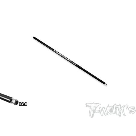 HSS Hex Ball Wrench Replacement Tip 2.0 x 120mm