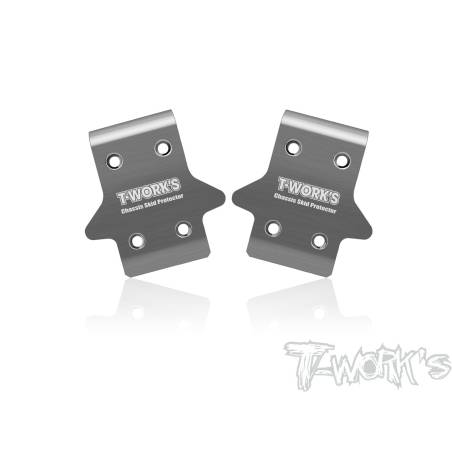 Stainless Steel Front Chassis Skid Protector ( Mugen MBX8R) 2pcs.