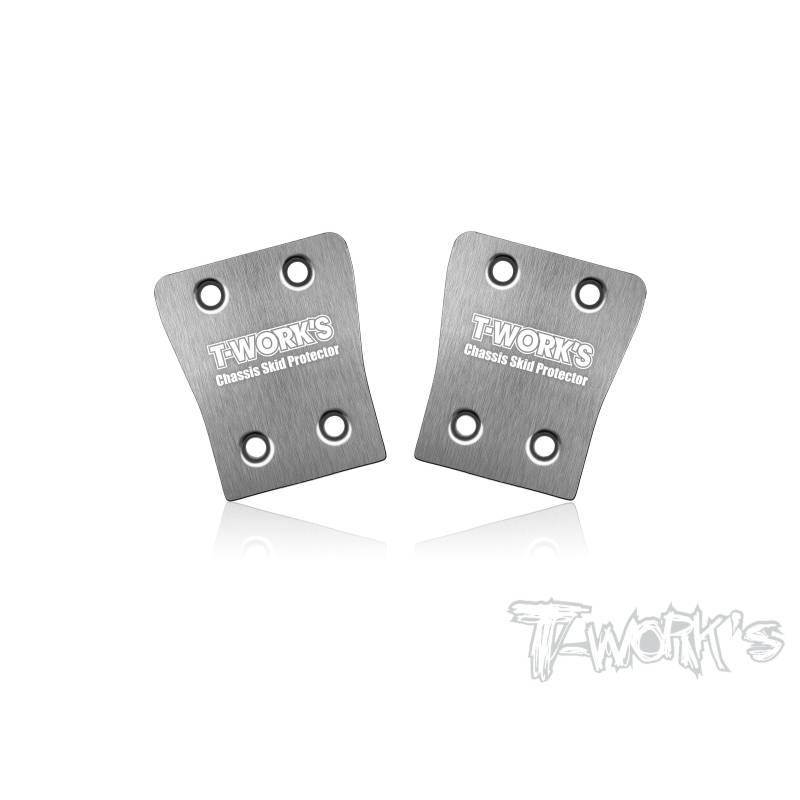 Stainless Steel Rear Chassis Skid Protector ( Xray XB8'23) 2pcs. Stainless Steel Rear Chassis Skid Protector ( Xray XB8'23) 2pcs.