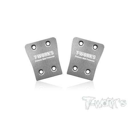 Rear Chassis Skid Protector ( Xray XB8'23) 2pcs. - TW-TO-220-XB823