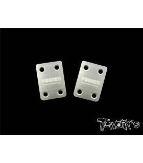 Rear Chassis Skid Protector (Mugen MBX8/MBX8ECO) 2pc - TW-TO-220-MBX8