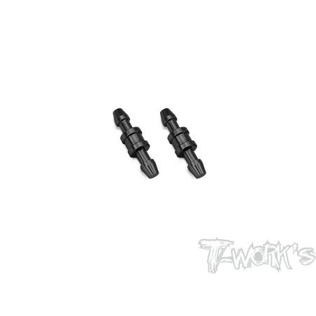 Aluminum Fuel Tube Stopper 2pcs.( Black )