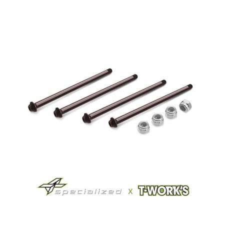 Tworks Inner Hinge Pin for Mayako MX8 (4 pcs) - TW-DR-TO-MX8-B