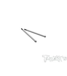 64 Titanium A-Arm Long Screw 2pcs. ( For Mayako MX8 ) - TW-TP-148