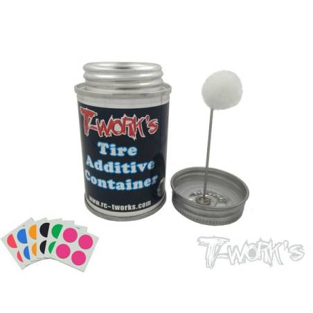 Tire Additive Container with application sponge (100ml) - TW-TA-100