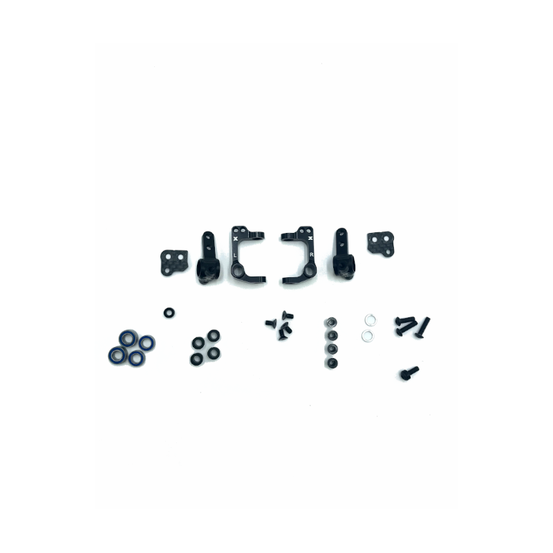 ALU STEERING BLOCKS & C-HUBS - SET - XRAY ALU STEERING BLOCKS & C-HUBS - SET - XRAY