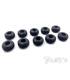 Premium Body Cushion O Ring 6mm x 12mm (Black) 10U. - TW-TA-068BK