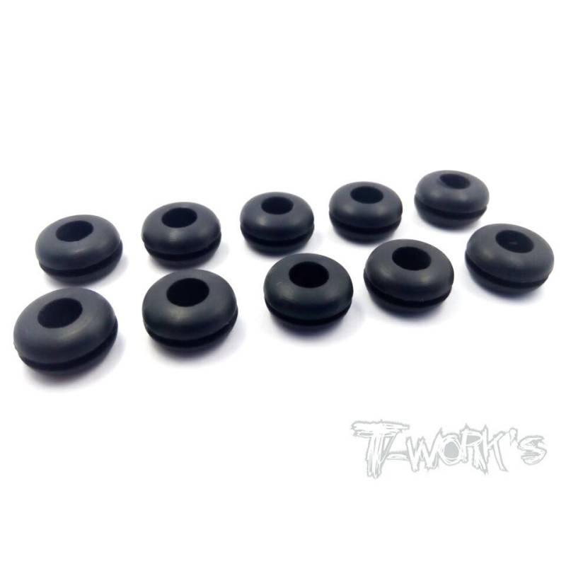 Premium Body Cushion O Ring 6mm x 12mm (Black) 10U. - TW-TA-068BK Premium Body Cushion O Ring 6mm x 12mm (Black) 10U. - TW-TA-068BK