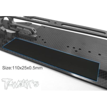 Battery Rubber Sheet ( 110 x 25 x 0.5mm ) 2pcs. - TW-TA-116