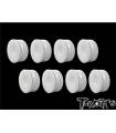 "2.2"" 12mm Hex Front Wheel White 8pcs. - TW-TE-218-AW-8"