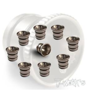 Aluminum Tworks Fluent Carburetor Reducer Set (4.5 to 9mm)