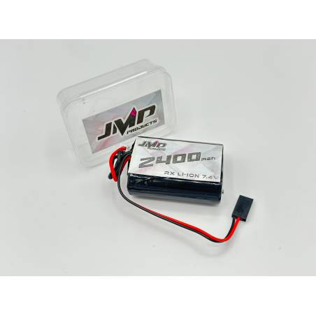 JMP Li-Ion 7.4V Receiver Battery 2400mah 