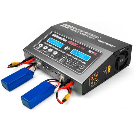CHARGER D400AC/DC LIPO 1-7S 20A 2X200W 240AC