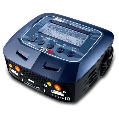 CHARGER D100 V2 AC/DC LIPO 1-6S 10A 100W - SKYRC - SK100131