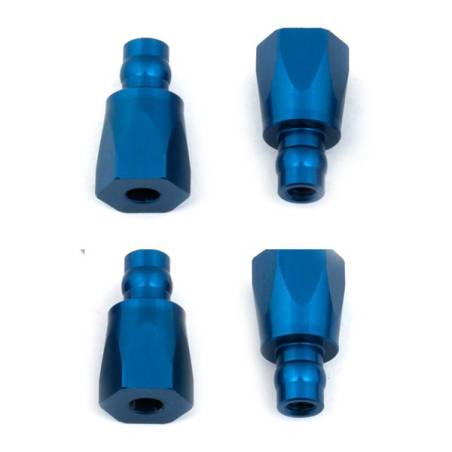 RC8B3.1/RC8B3.2 SHOCK BUSHINGS ALUMINIUM - TEAM ASSOCIATED - AS81410