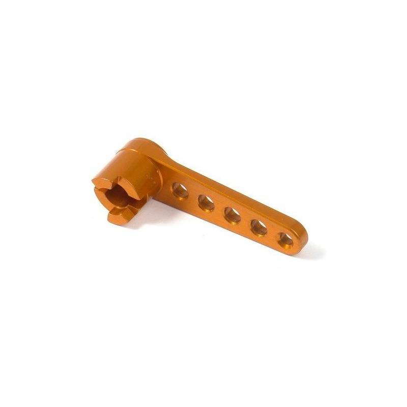ALU BRAKE POST ARM - SWISS 7075 T6 - ORANGE - XRAY ALU BRAKE POST ARM - SWISS 7075 T6 - ORANGE - XRAY
