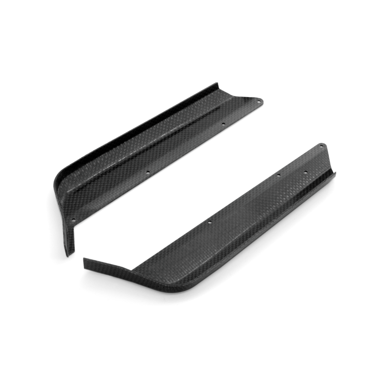 XB8 / XB8E CARBON FIBER CHASSIS SIDE GUARD L+R - XRAY