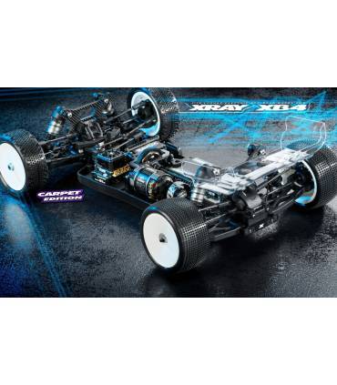 XRAY XB4C'24 - 4WD 1/10 ELECTRIC OFF-ROAD CAR CARPET - XRAY - 360014