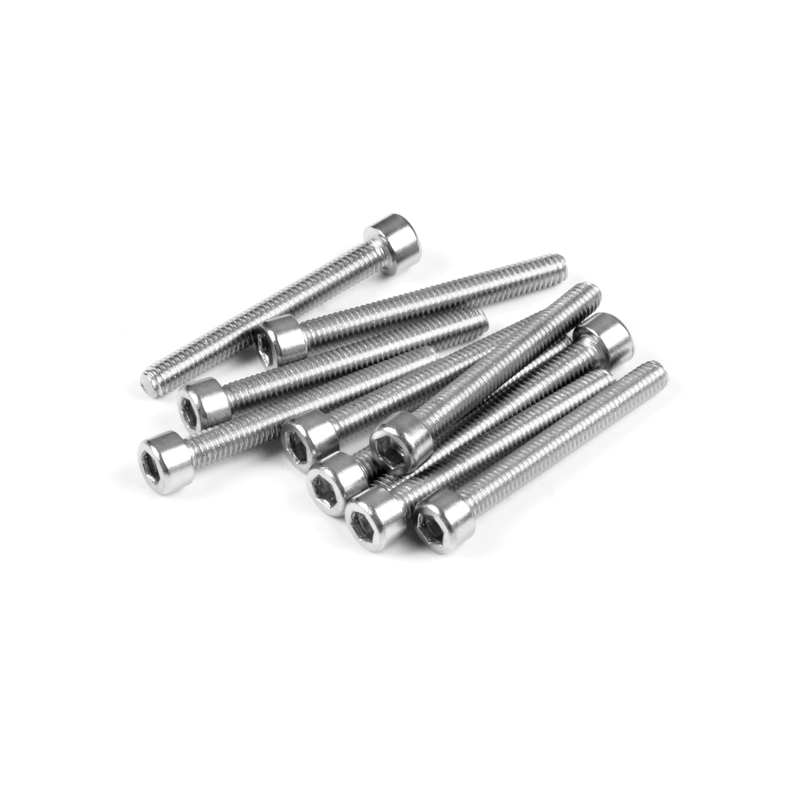 HEX SCREW SOCKET HEAD CAP M3.5x30 - STAINLESS (10) - XRAY HEX SCREW SOCKET HEAD CAP M3.5x30 - STAINLESS (10) - XRAY