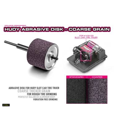 ABRASIVE DISK - COARSE GRAIN - HUDY - 103041