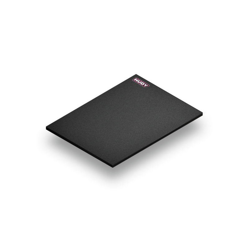 FLAT SET-UP BOARD 1/10-1/12 ON-ROAD LIGHT - DARK GREY - HUDY - 108303 FLAT SET-UP BOARD 1/10-1/12 ON-ROAD LIGHT - DARK GREY - HUDY - 108303