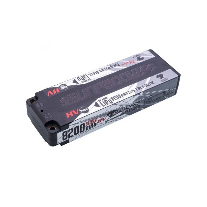 Sunpadow 8200mAh 7.6V 2S1P 140C Platin - SUNPADOW - JA0024H Sunpadow 8200mAh 7.6V 2S1P 140C Platin - SUNPADOW - JA0024H