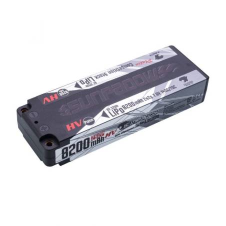 Sunpadow 8200mAh 7.6V 2S1P 140C Platin