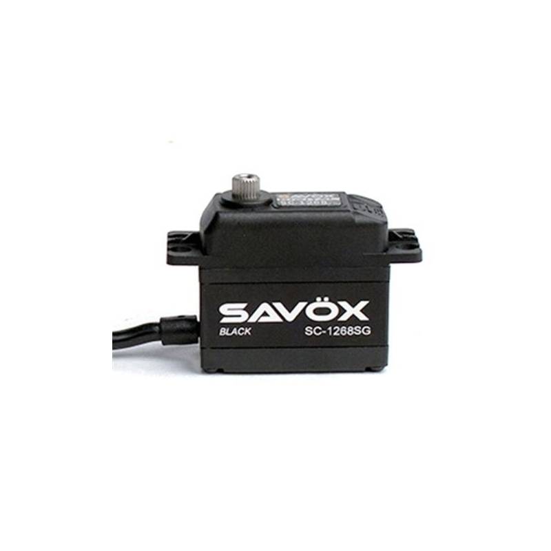 Savox Coreless SC-1268SGB Black servo - SAVOX - SAV-SC1268SGB Savox Coreless SC-1268SGB Black servo - SAVOX - SAV-SC1268SGB