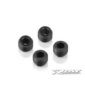 COMPOSITE ADJUSTING NUT M10x1 WITH BALL CUP (4) - 337253 - XRAY