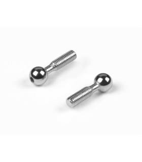 STEEL PIVOT BALL 8.4 MM o3.3 L 25MM (2) - XRAY - 337258