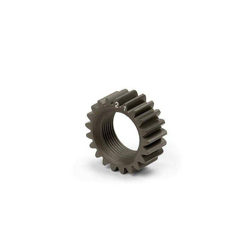 XCA ALU 7075 T6 HARDCOATED PINION GEAR - 21T (2ND) - XRAY XCA ALU 7075 T6 HARDCOATED PINION GEAR - 21T (2ND) - XRAY