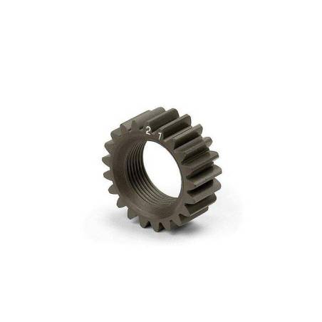 XCA ALU 7075 T6 HARDCOATED PINION GEAR - 21T (2ND) - XRAY