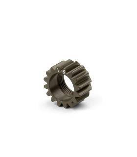 XCA ALU 7075 T6 HARDCOATED PINION GEAR - 16T (1ST) - 338516 - XRAY