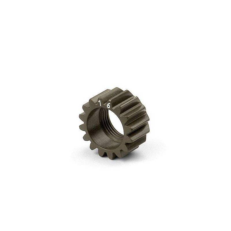 XCA ALU 7075 T6 HARDCOATED PINION GEAR - 16T (1ST) - 338516 - XRAY XCA ALU 7075 T6 HARDCOATED PINION GEAR - 16T (1ST) - 338516 - XRAY