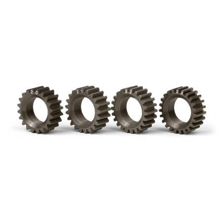 XCA ALU 7075 T6 HARDCOATED PINION GEAR - 21T (2ND) - XRAY