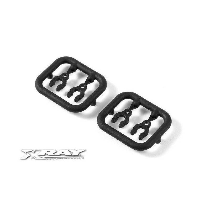 COMPOSITE LOWER SUSP. ARM CLIPS (2) - 342180 - XRAY COMPOSITE LOWER SUSP. ARM CLIPS (2) - 342180 - XRAY