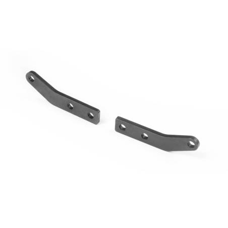 STEEL EXTENSION SUSPENSION ARM FRONT LOWER LONG (2) - XRAY