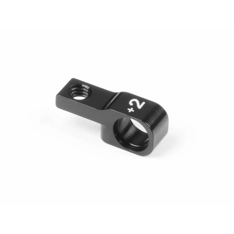 ALU LOWER FRONT SUSPENSION HOLDER +2MM (1) - BLACK - XRAY - 342714 ALU LOWER FRONT SUSPENSION HOLDER +2MM (1) - BLACK - XRAY - 342714