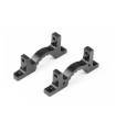 ALU UPPER CLAMP REAR - SWISS 7075 T6 - (L+R) - XRAY - 343038