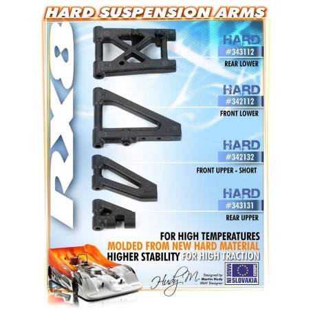 COMPOSITE SUSPENSION ARM FOR EXTENSION - REAR LOWER - HARD - 343112 -